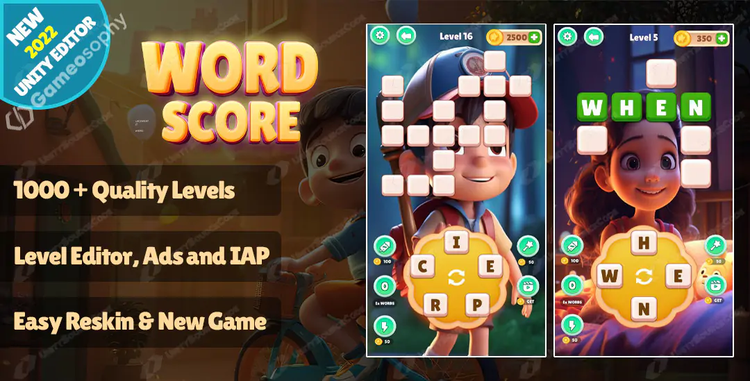 Word Score -Unity Game