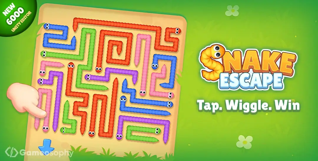 Snake Escape - Logic Puzzle | Unity Game