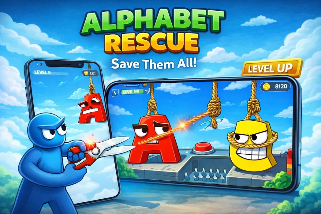 Alphabet Rescue Game – Save Them All Puzzle Unity Source Code