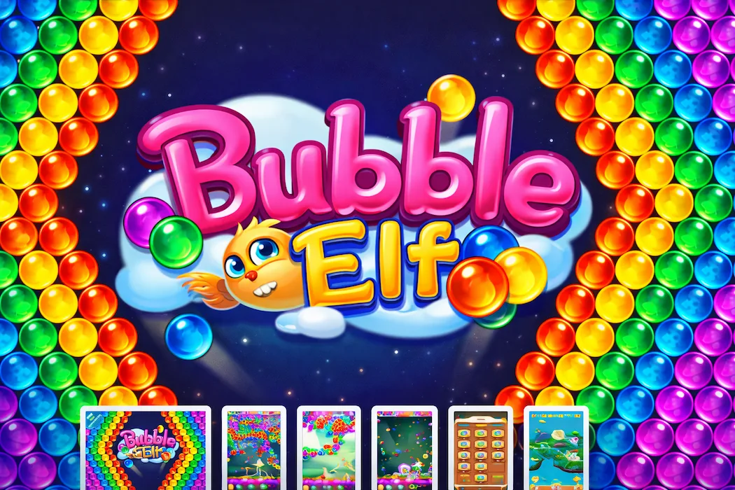 Bubble Elf Game – Colorful Bubble Shooter Unity Source Code Download