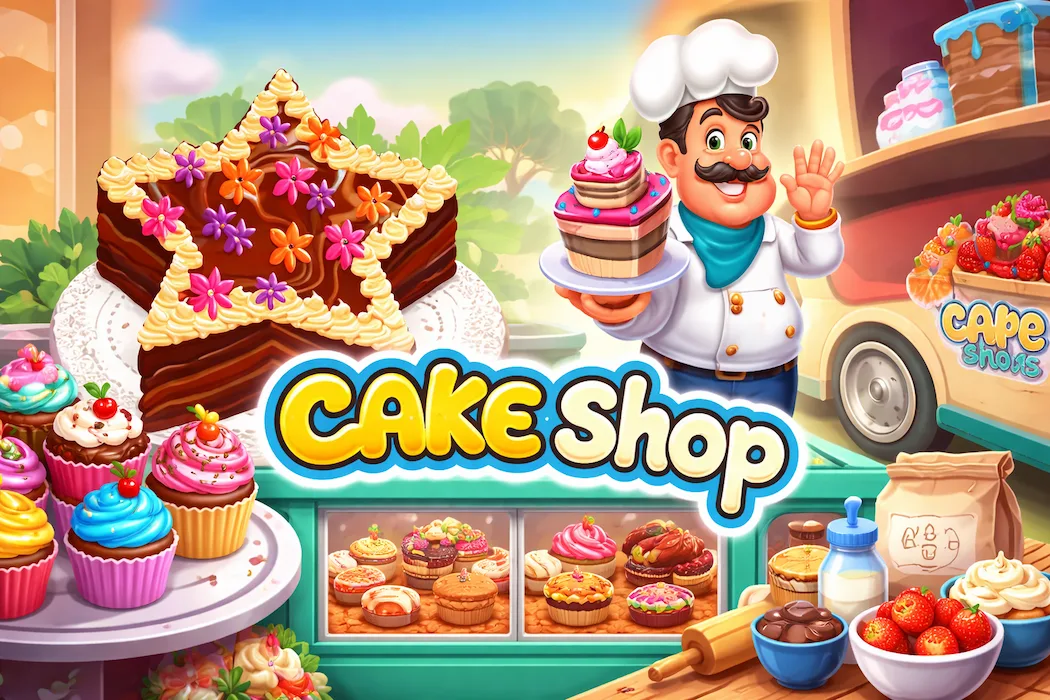 Cake Shop Unity Template  Cooking Simulation Game with Easy Reskin