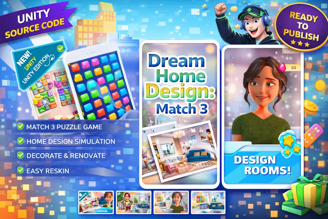 Dream Home Design: Match 3