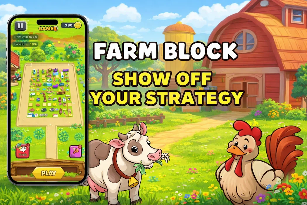 Farm Block Challenge – Relaxing Block Puzzle Unity Game Source Code