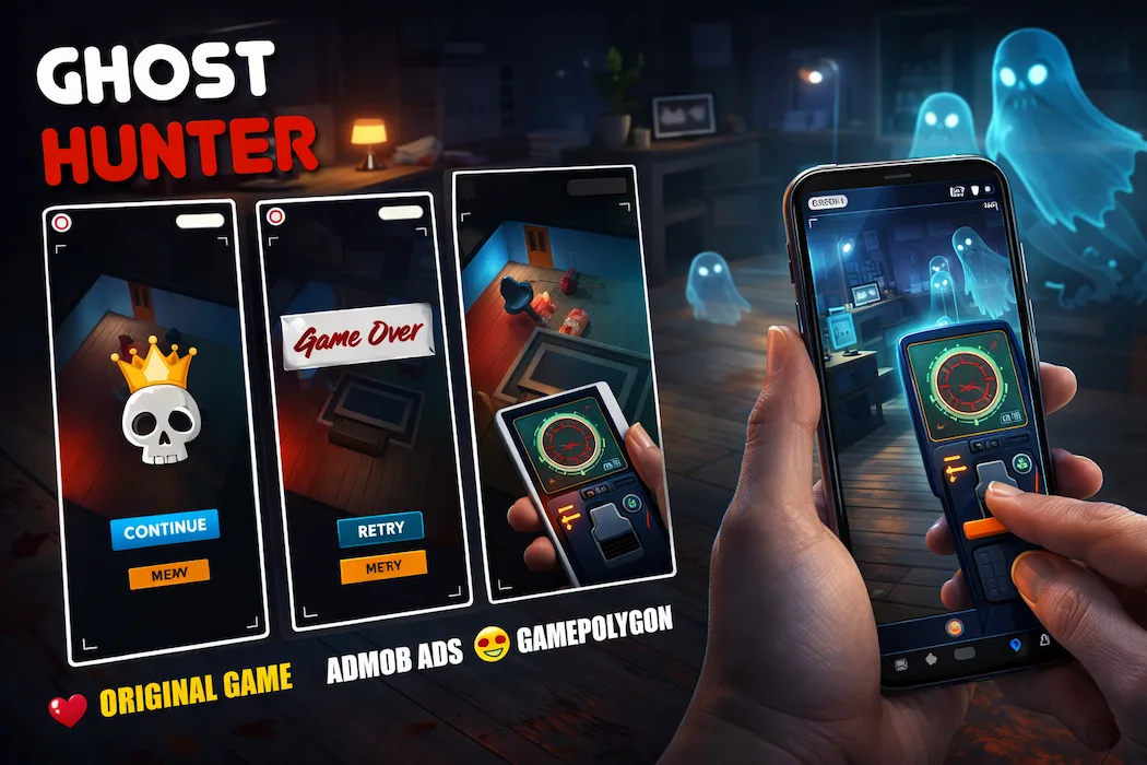 Ghost Hunter Mobile Game – Unity Horror Game Source Code