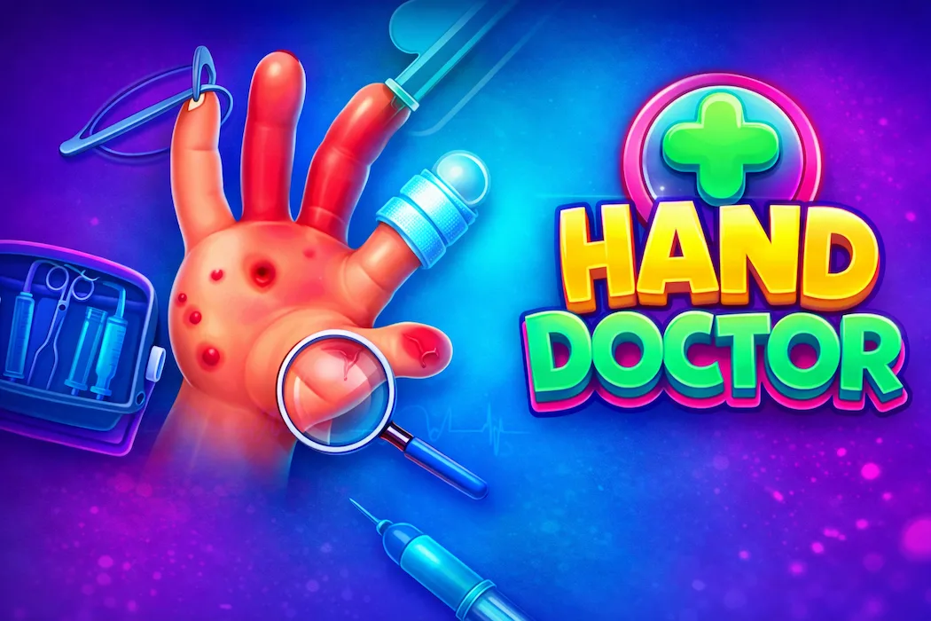 Hand Doctor Unity Template  Hospital Surgery Game with Easy Reskin