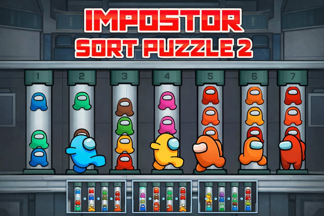 Impostor Sort Puzzle 2 – Unity Game Source Code with Color Sorting Gameplay