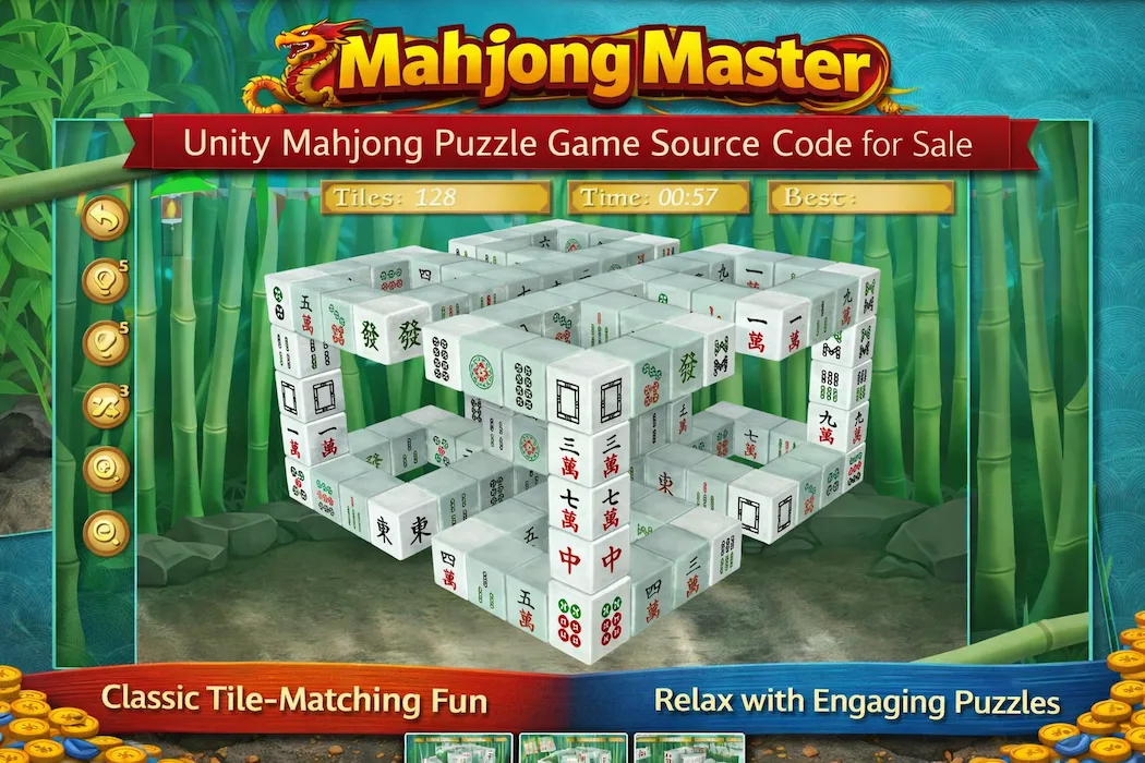 Mahjong Master – Unity 3D Puzzle Game Source Code