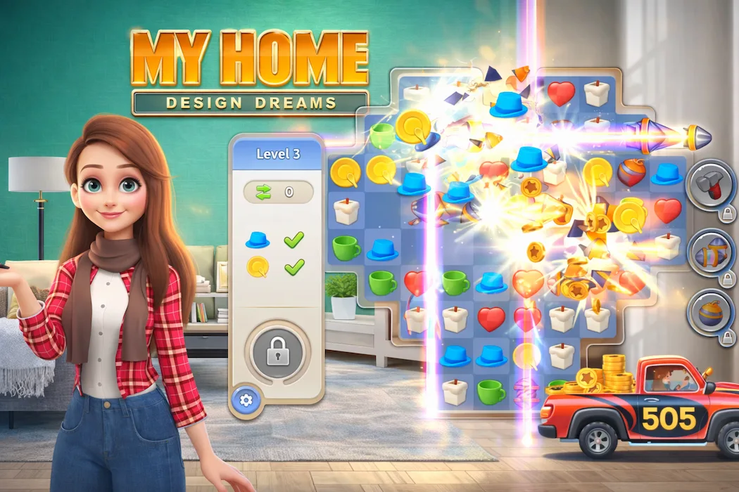 My Home Design Dreams Unity Game – Complete Source Code