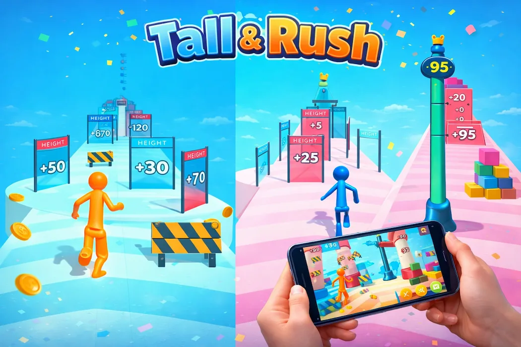 Tall & Rush Unity Game Source Code