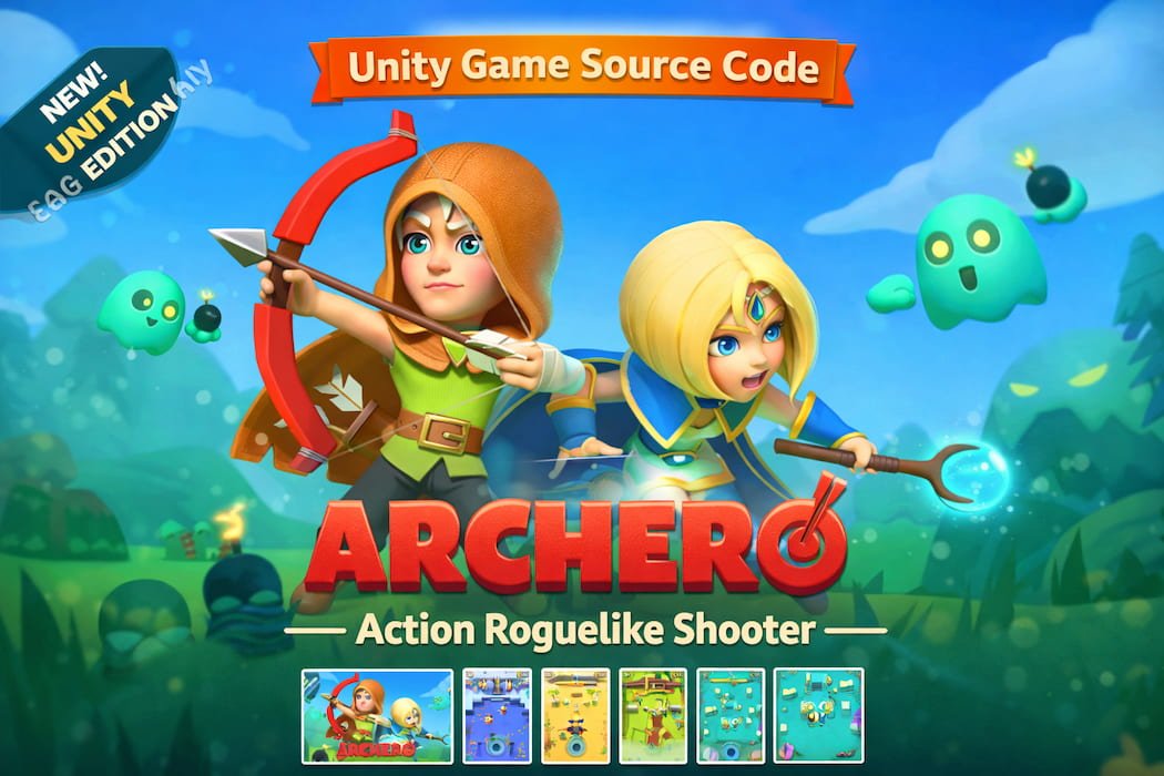 Archero Style Unity Game Source Code – Complete Mobile Game with AdMob Integration